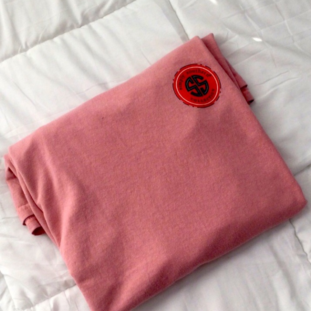 Simply southern pink shirt